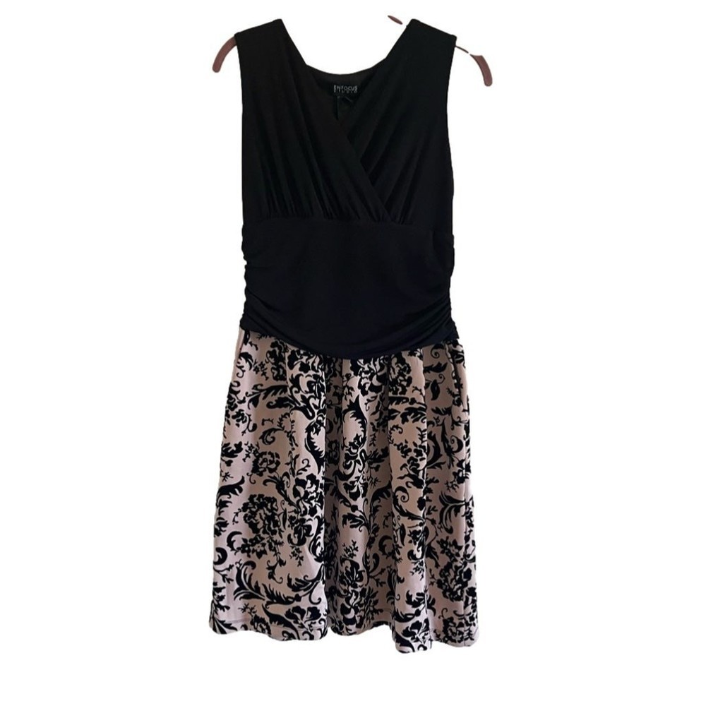 ENFORCED women’s dress size 12 black and muave